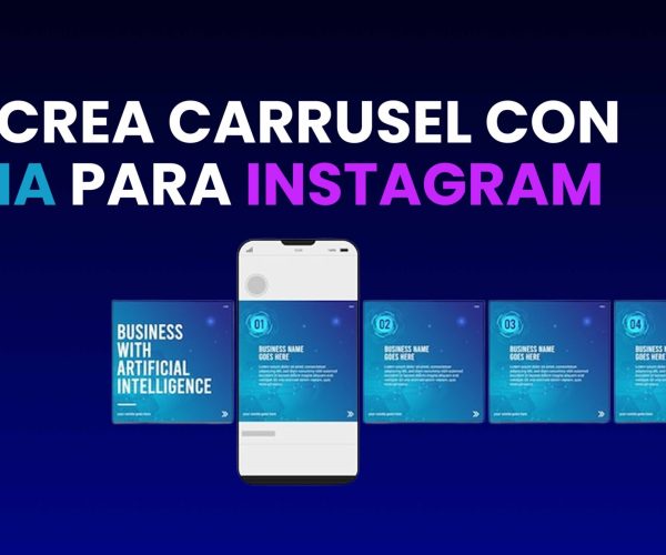 Crea carrusel para instagram con IA