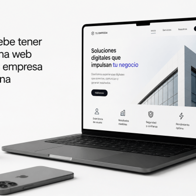 Qué debe tener la página web de una empresa moderna