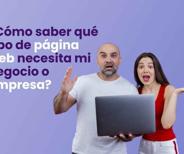 ¿Cómo saber qué tipo de página web necesita mi negocio o empresa?